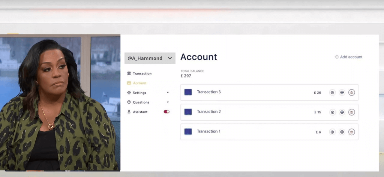 Platform earnings screenshot